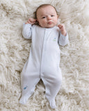 golf pima footie, golf footie, pima footie, pima cotton pajamas, take home outfits, golf outfit, golf baby boy, baby boy footie, masters cup outfit