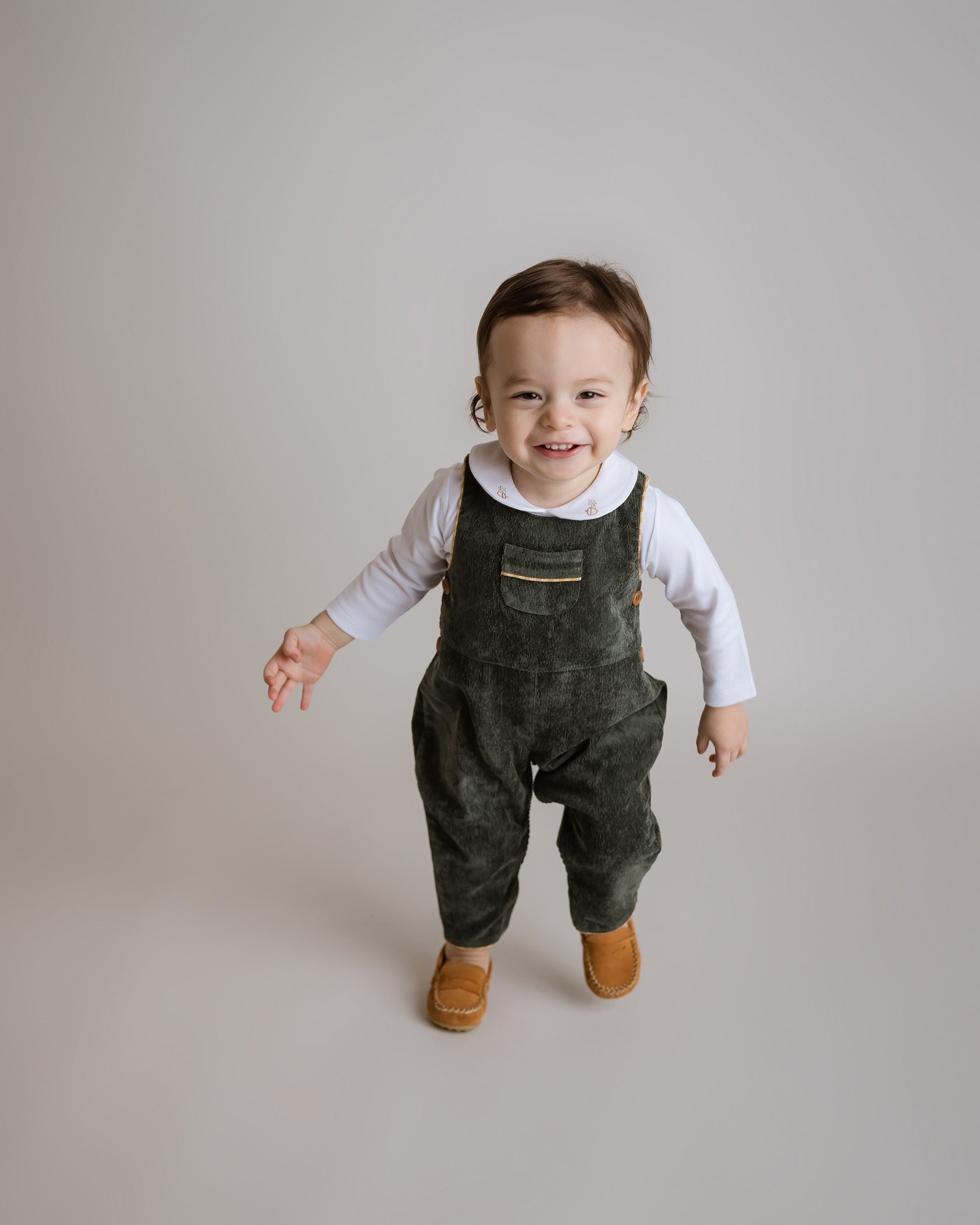 Corduroy overalls green new arrivals