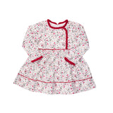 Holiday Floral Dress, Toddler Girls, corduroy, liberty print