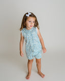 Olivia Ruffle Set - Blue Multi - Infant