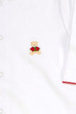 Christmas Bear Convertible Gown, White
