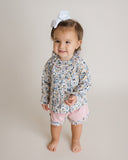 Pink Girls Shorts, Infant Shorts, Diaper Cover