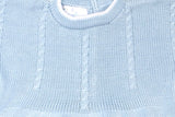 Lt.Blue Cable One Piece