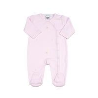 Infant Girl Clothing, Infant Girl Footie, Infant Girl Onesie, Embroidered Infant Clothing