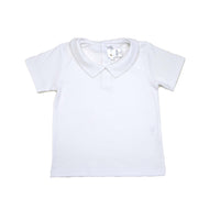 Pointed Collar Short Sleeve Shirt - Cuclie 