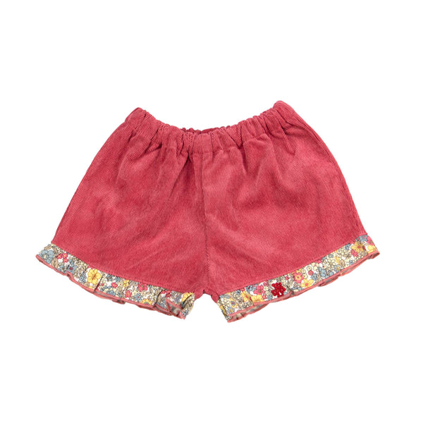 Pink Girls Shorts, Infant Shorts, Diaper Cover