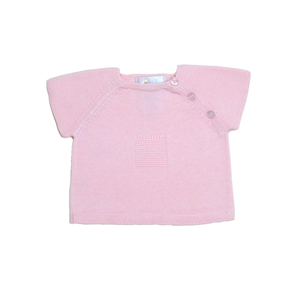 Pink Summer Knit Top - Cuclie 