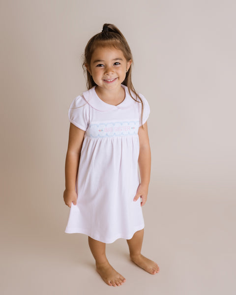 Big sister dress outlet smocked