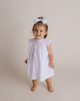 Sweet Occasions Bishop Collar dress, Infant Girls, White